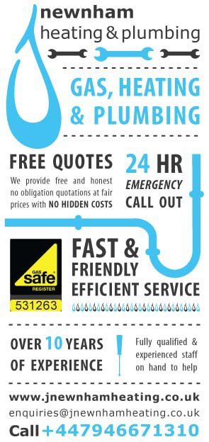 J Newnham Heating & Plumbing, Brand design, Identity & Logo