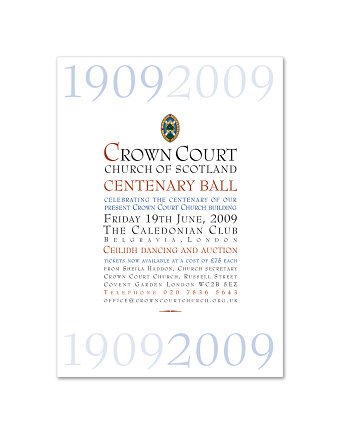 Crown Court Church Centenary Ball