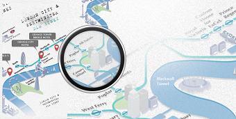 London Landmarks Map