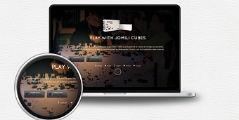 Jomili Cubes Packaging and Website design