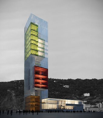 Architectural design in San Sebastian (Spain)