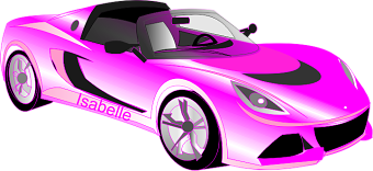 pink car