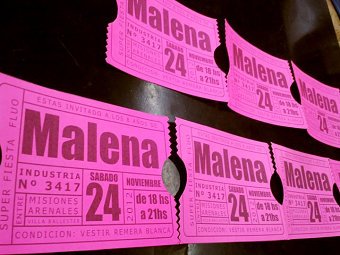 Malena's Fluorescent Birthday