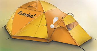 Eureka! tents illustration