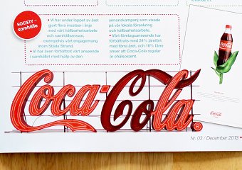 Coca Colas 'Kontur' Magazine