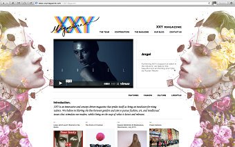 XXY MAGAZINE  •  Branding/Identity design