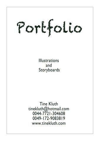 Illustrations and Storyboards