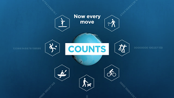 Global Corporate challenge motion graphic video