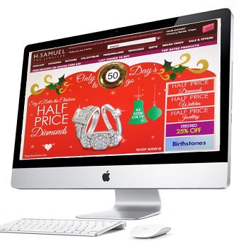Website Design for H.Samuel