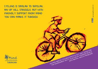 Leaflet design for Colchester Mind