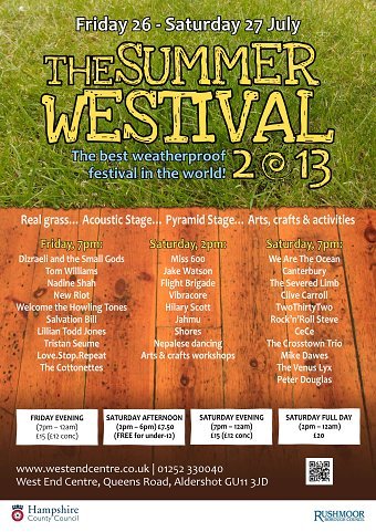Poster design for The West End Centre