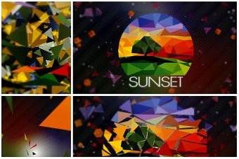 Motion graphic/3D experiment stills