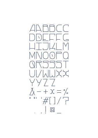 Reflect Typeface