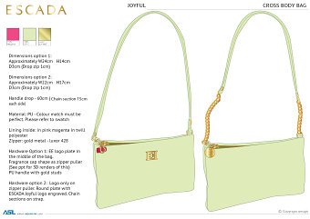 Escada bag design