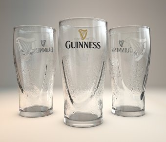 Guinness Glass Assets