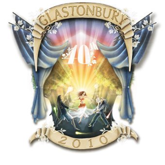 Glastonbury 40th Anniversary poster