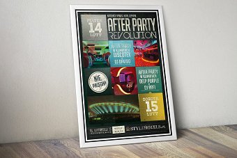 Party flyer