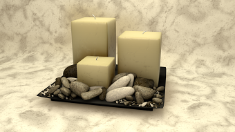 Candle ornament