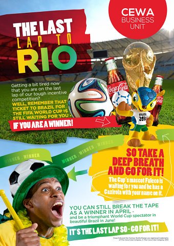 Coca-Cola World Cup Incentive Teaser Communications
