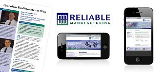 Branding and website design for Reliable Manufacturing
