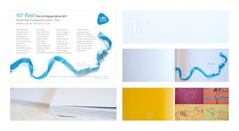 Fine Art catalogue & invites design