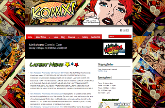 Komix Melksham website
