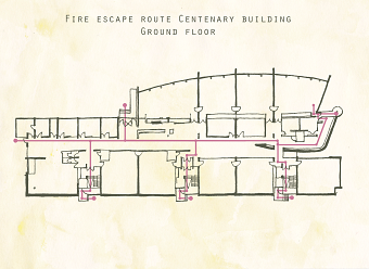 Fire Escape Poster