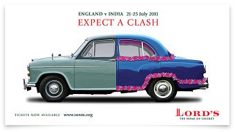 England v India