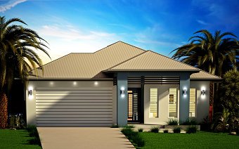 Exterior 3d visualization