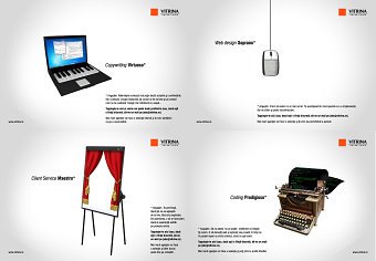 Recruitment campaign for an advertising agency