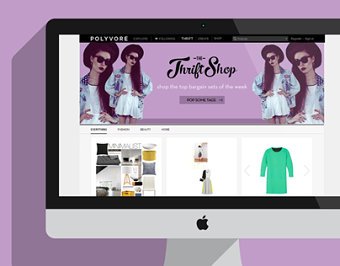 Polyvore rebrand