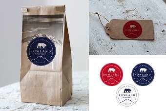 Rowland Coffee Packaging