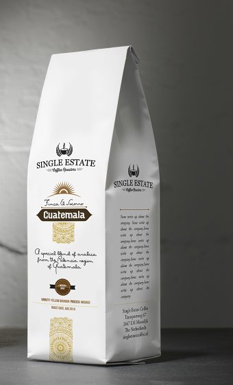 Packaging design concept for a Coffee Roaster