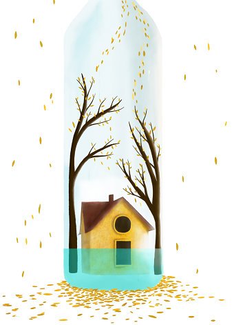 Illustration for greeting cards