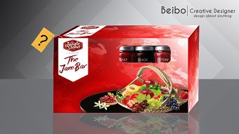 Product packaging for"The Jam Bar"