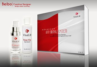 Packaging design for"Anti Wrinkle System"