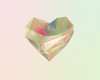 kaleidoscope heart