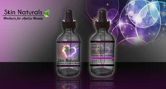 Label design for" Skin Naturals"