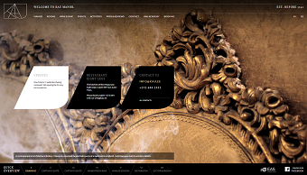 KAU Manor website design