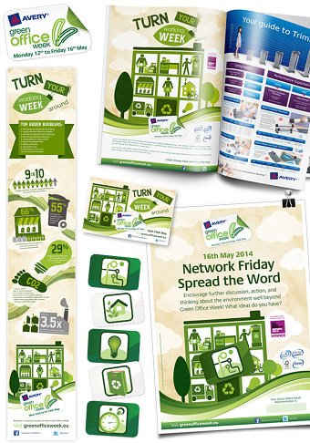 Avery Green Office Week Campaign