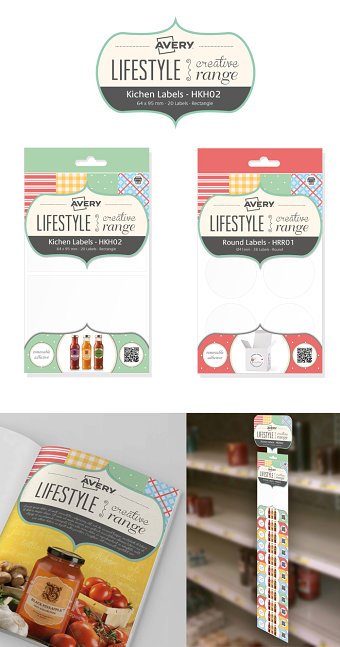 Avery Lifestyle Packaging Design