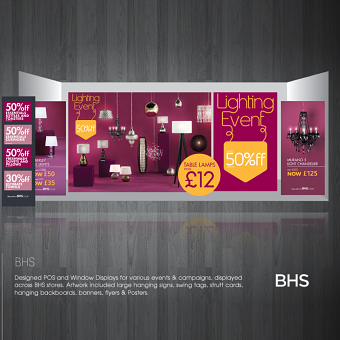 BHS Window Display