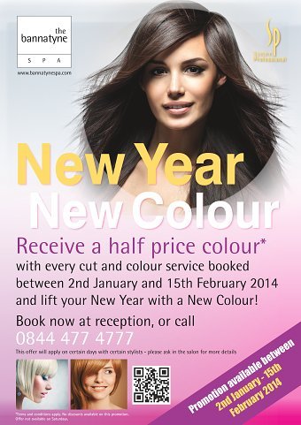 New Year New Colour Spa Campaign