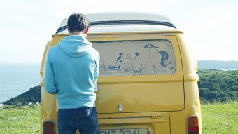Kleenex Camper Van Art