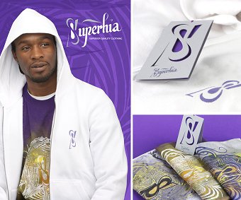 Branding and fashion print design for Superhia