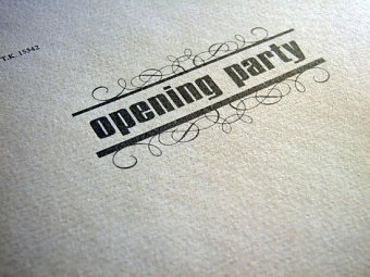 Opening Party Invitation