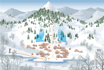Winter Hunting Illustrations - Outdoor Life