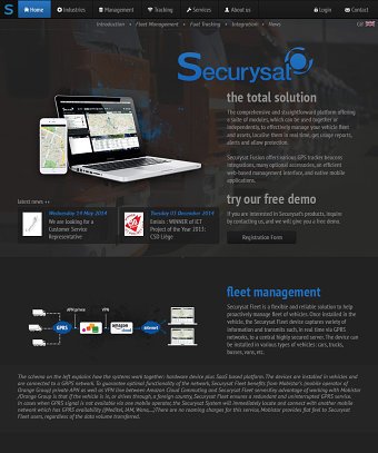 Securysat Website