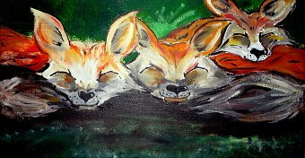 Three Little Foxes