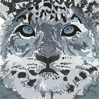 Snow Leopard #1